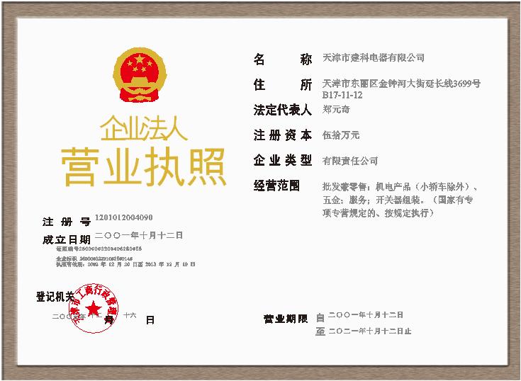 天津市一大電器有限公司