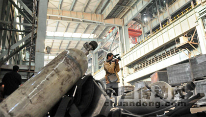 河北武安煤氣泄漏事故現場