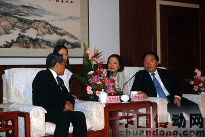 三菱電機株式會社野中秀恭部長會晤南京市長洽談教育合作