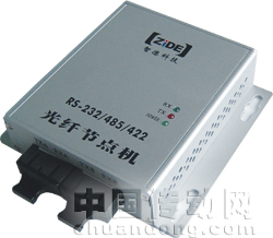 4通道RS-232/485/422多模光纖總線節點機