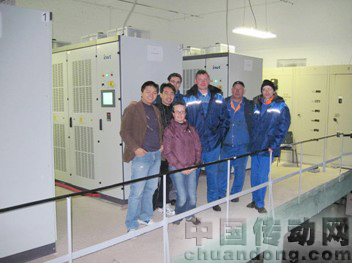 英威騰海外第一個高壓變頻器項目成功投入運行