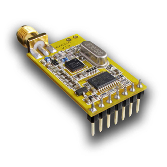 SI4432 最新B1版本 帶MCU 無線數傳模塊 RF模塊 APC250 100mW