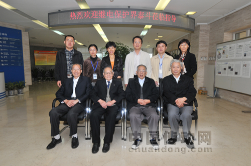 中國繼電保護泰斗級專家來公司參觀指導