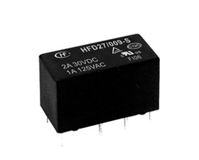 宏發(fā)電聲 超小型雙列直插式繼電器HFD27