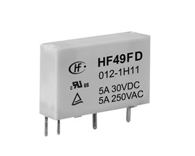 宏發(fā)電聲 小型中功率繼電器HF49FD