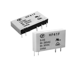 宏發(fā)電聲 超小型中功率繼電器HF41F