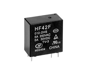 宏發電聲 超小型中功率繼電器 HF42F