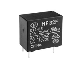 宏發電聲 小型中功率繼電器 HF32F