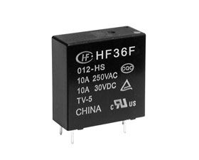 宏發電聲 超小型中功率繼電器HF36F