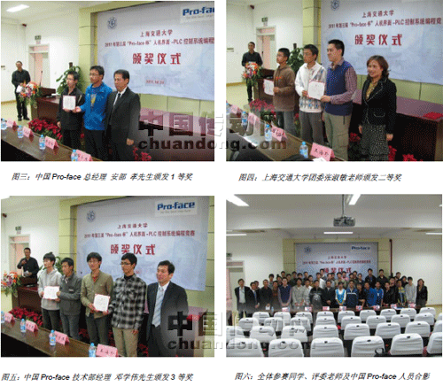 2011年第三屆“Pro-face杯”人機界面-PLC控制系統編程競賽成功舉辦