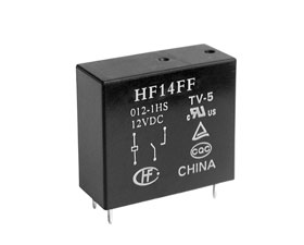宏發電聲 小型大功率繼電器 HF14FF