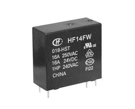 宏發電聲 小型大功率繼電器 HF14FW