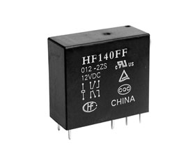 宏發電聲 小型中功率繼電器 HF140FF