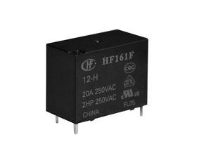宏發電聲 小型大功率繼電器 HF161F