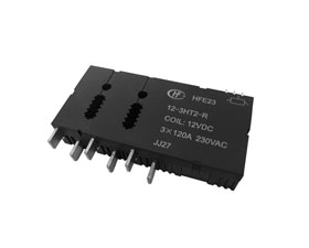 宏發電聲 小型三相大功率繼電器 HFE23
