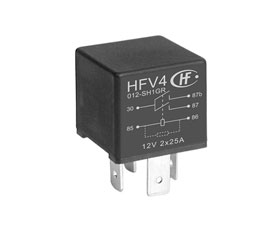 宏發電聲 汽車繼電器 HFV4-SH