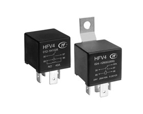 宏發電聲 汽車繼電器 HFV4