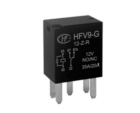宏發電聲 汽車繼電器 HFV9-G