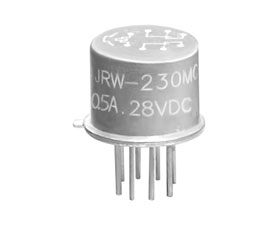 宏發電聲 TO-5靈敏型兩組轉換觸點密封電磁繼電器 JRW-230MC