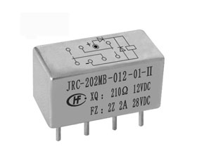 1/5晶體罩有線圈瞬態抑制和反向極性保護兩組轉換觸點密封電磁繼電器