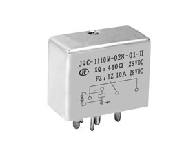 1/5立方英寸有瞬態抑制一組轉換觸點密封電磁繼電器 JQC-1110M