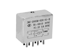 宏發電聲 1/5立方英寸兩組轉換觸點密封磁保持繼電器 JMC-2005M