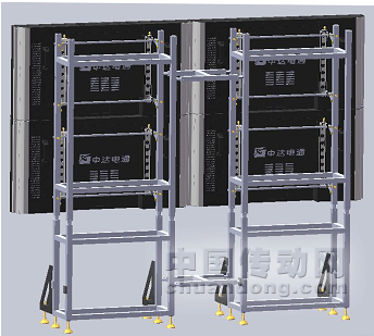 中達電通推出超窄邊液晶拼接顯示系統