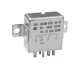 宏發電聲 1/2立方英寸一組轉換觸點密封電磁繼電器JQX-1025M