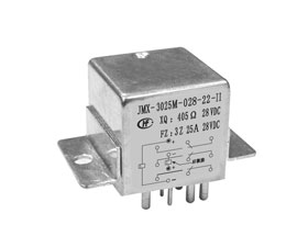 宏發電聲 1立方英寸三組轉換觸點密封磁保持繼電器JMX-3025M