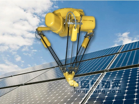 發那科機器人運用于太陽能電池模組的制造
