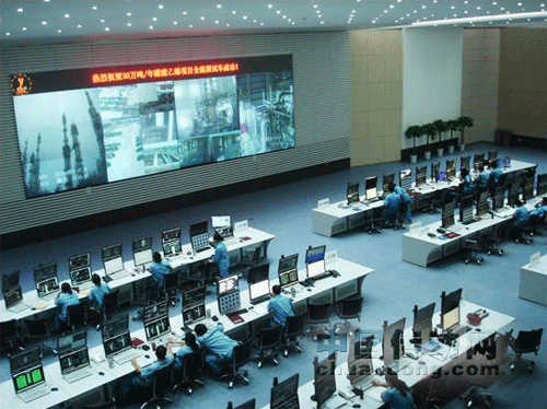 中控實施的天然氣大型化工聯合裝置投運成功