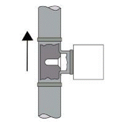 西門機電SEMEM FR12型電子式流量開關 安裝