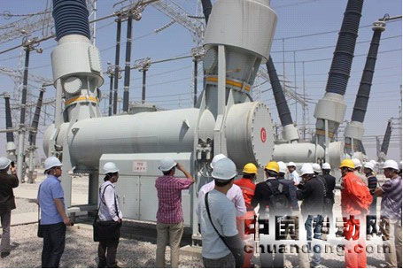 洛川750kV智能遍地那站試點工程現(xiàn)場觀摩