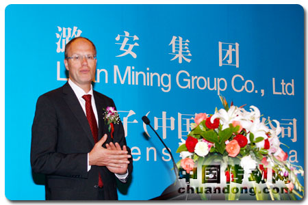 西門子股份公司工業業務領域驅動集團大型傳動部 首席執行官Dr. Jürgen Brandes致辭(攝 影高子偉)