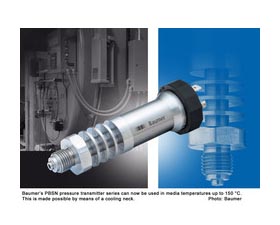 堡盟適用于高介質(zhì)溫度的PBSN壓力變送器