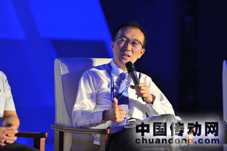 西門子南京（數控）有限公司總經理林斌參加發布會客戶對話環節