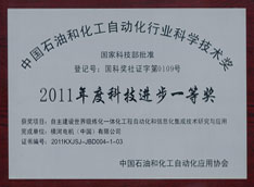 科學技術進步獎一等獎