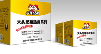 大頭兄弟鹵味 食品包裝設計 鹵味包裝設計 平面 包裝 狼王文化集團 zcool
